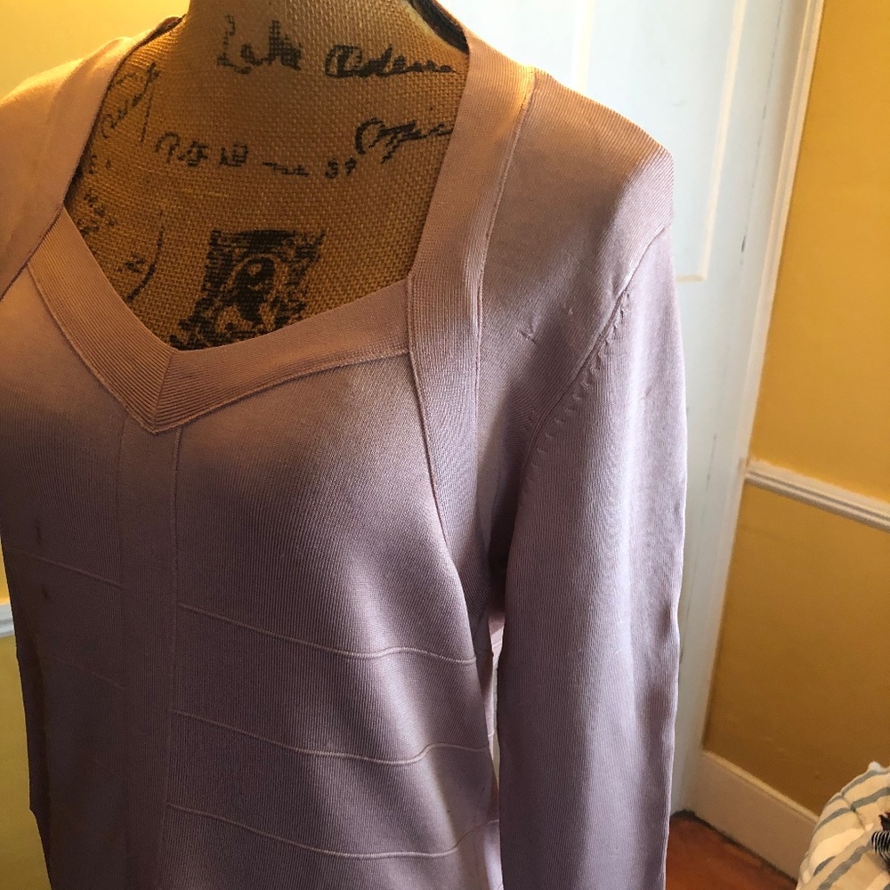 COPY - Pink Sweater-Open Back